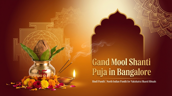 Gand Mool Shanti Puja Bangalore for newborn blessing in Whitefield